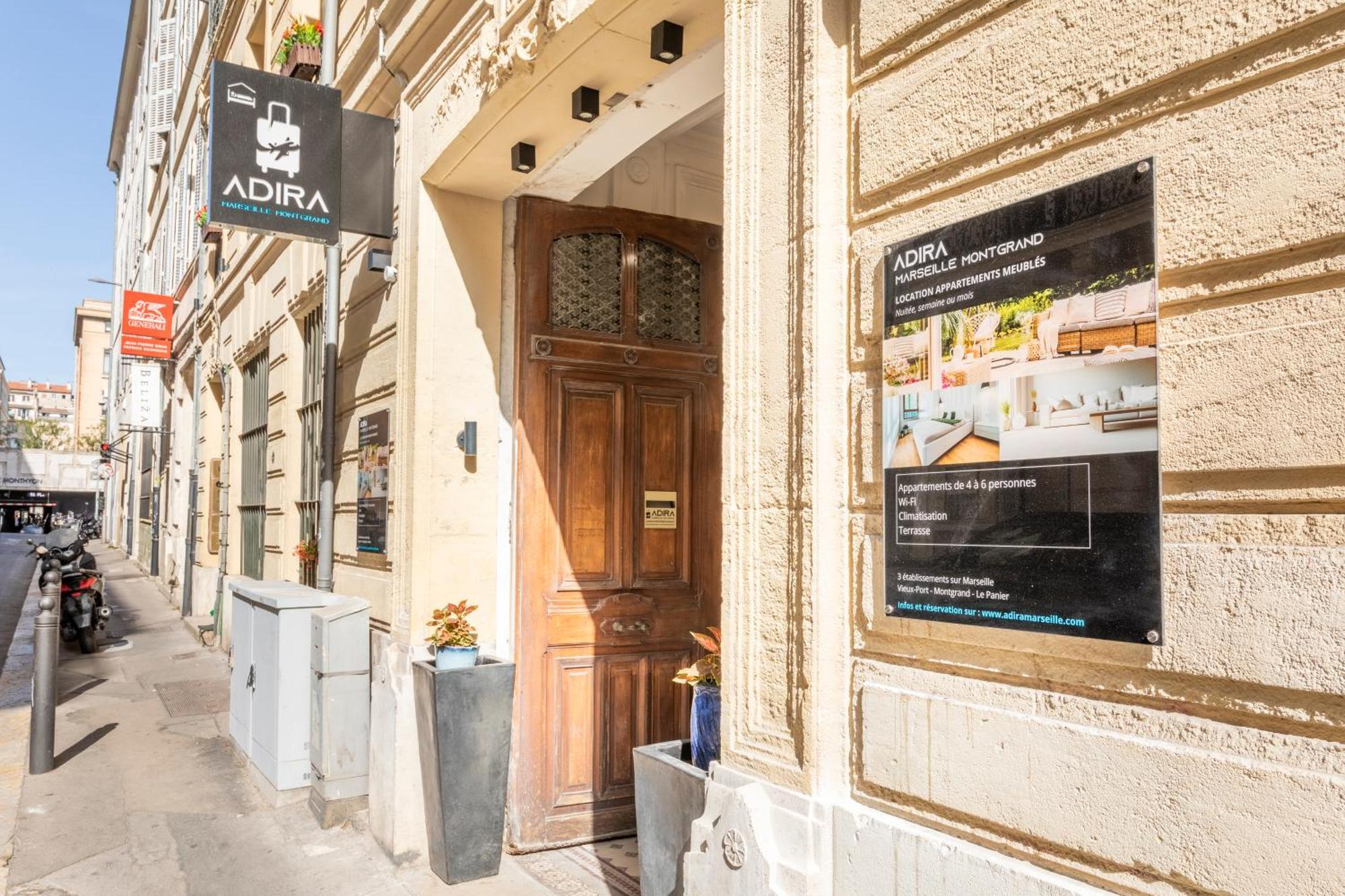 Adira Marseille Montgrand 2 Etoiles Leilighet Eksteriør bilde